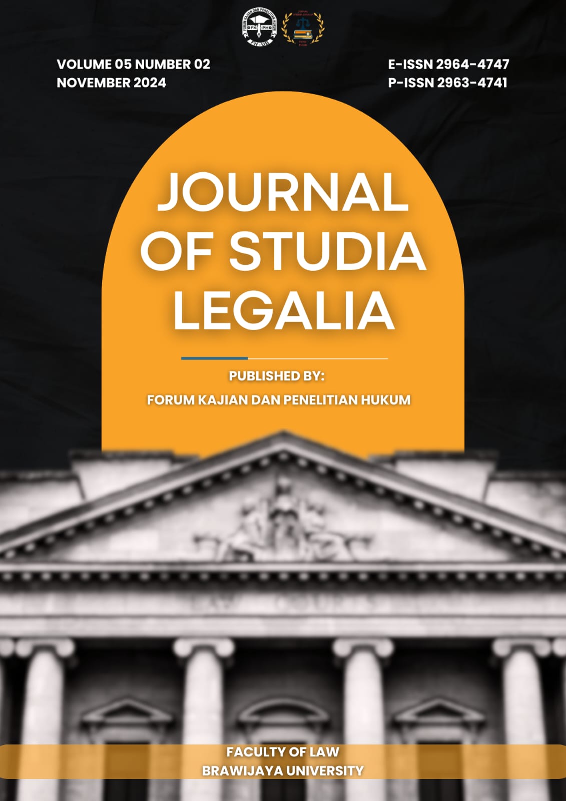 View Vol. 5 No. 02 (2024): Journal of Studia Legalia
